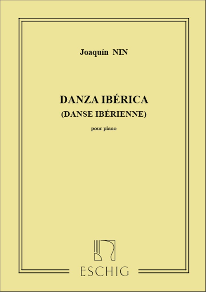 Danse Iberienne N 1 Piano